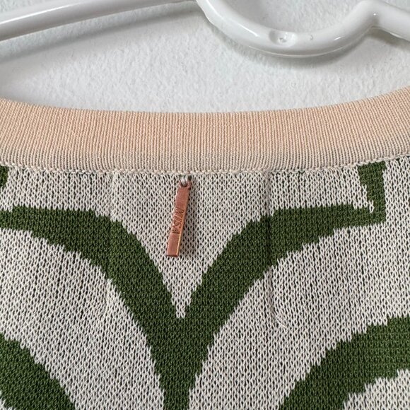 Misa Pansy Cardigan Green Mosaic - Picture 4 of 10